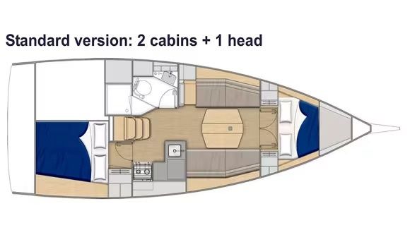 Beneteau Oceanis 34.1 | Sunsail 23