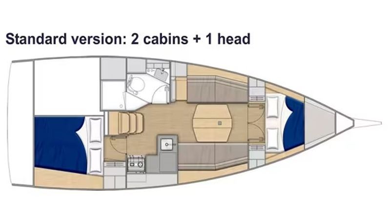 Beneteau Oceanis 34.1 | Sunsail 23