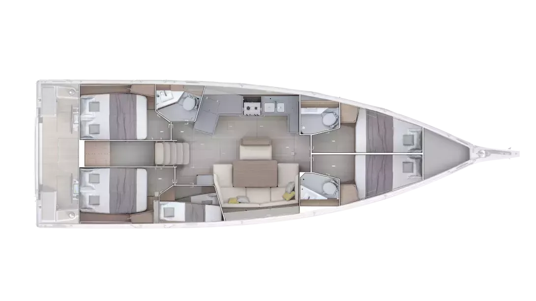 Beneteau Oceanis 47 | Aura