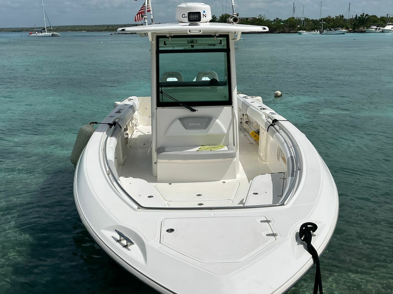 Boston Whaler 32 | Trampolin