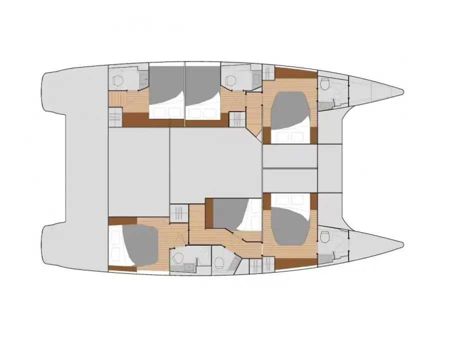 Fountaine Pajot Saba 50 | Bicos