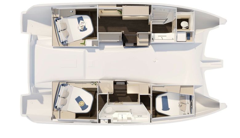 Fountaine Pajot New 41 | Gin Mare