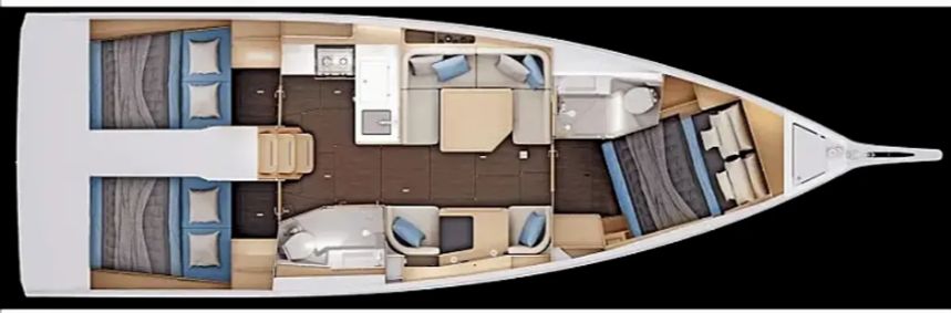 Jeanneau Sun Odyssey 415 | Myriana