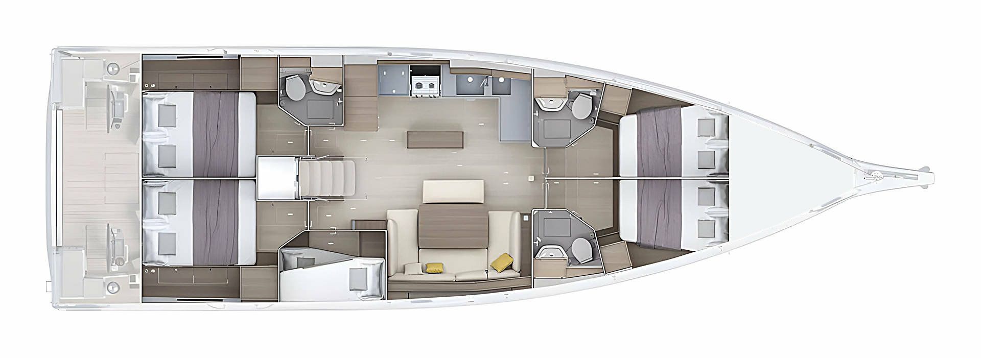 Beneteau Oceanis 52 | Orange
