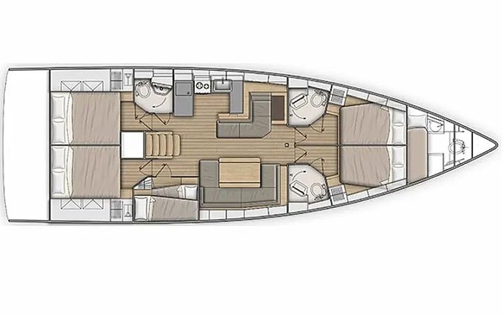 Beneteau Oceanis 51.1 | Amelia