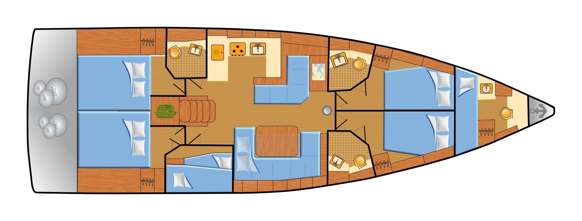 Beneteau Oceanis 51.1 | Aquaris
