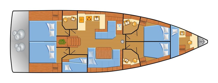 Beneteau Oceanis 51.1 | Aquaris