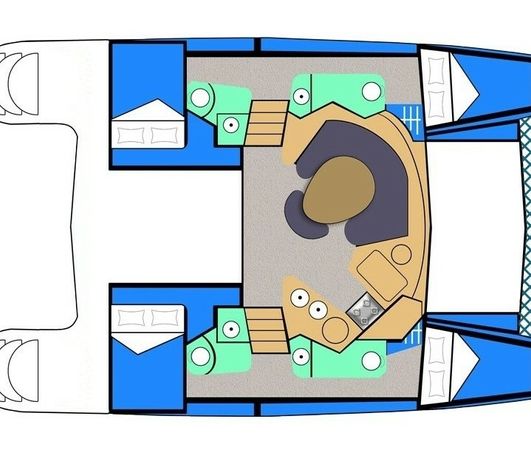 Fountaine Pajot Belize 43 | Ty'Axo Caraibes