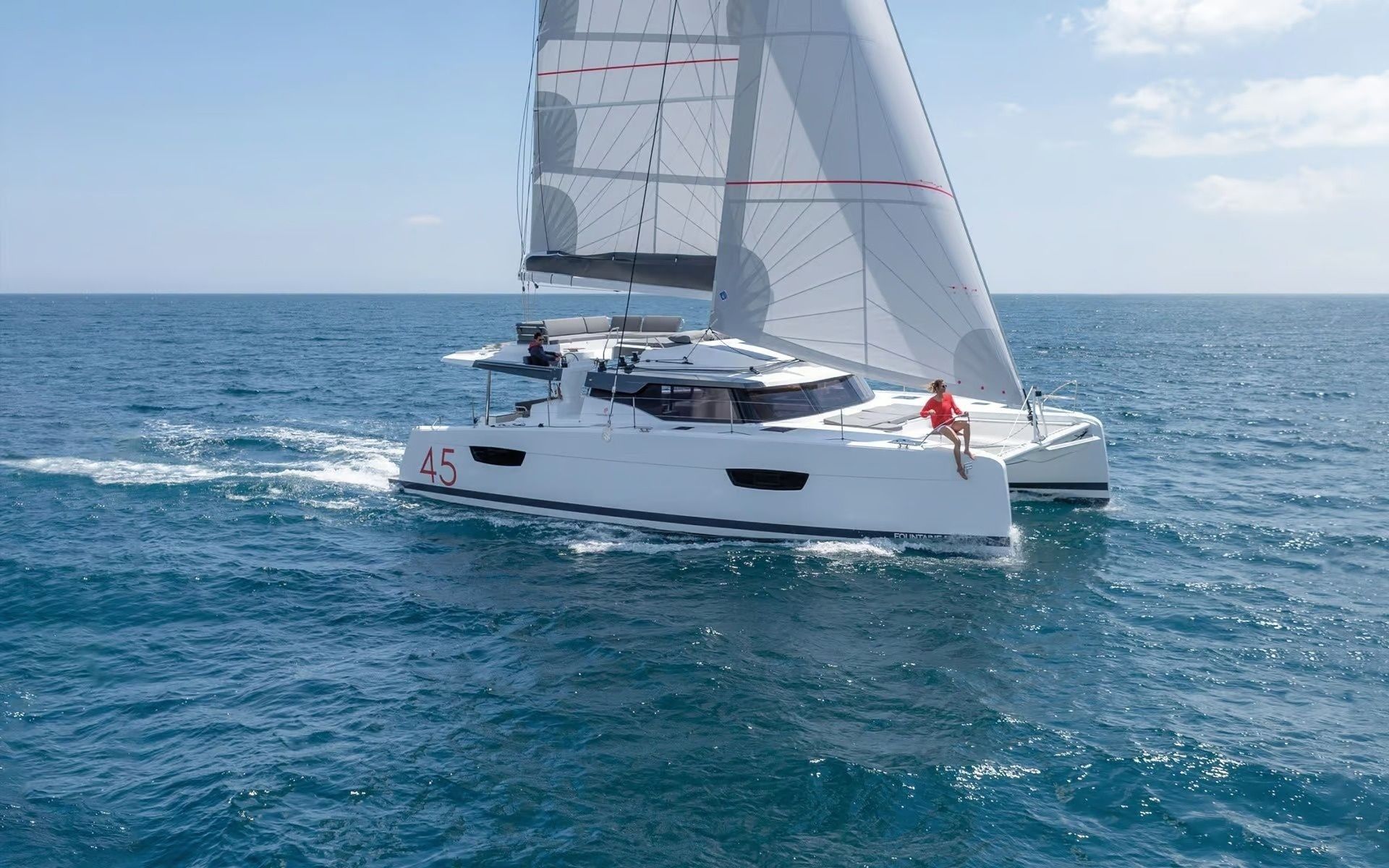 Fountaine Pajot Elba 45 | White Bird