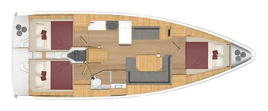 Bavaria C38 | Boot Sieben