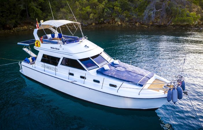 Princess 412 | White Horse