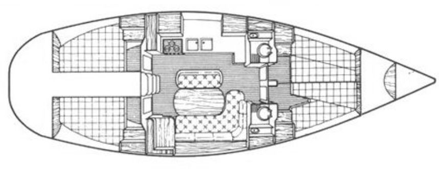 Beneteau Oceanis 430 | La Pomme Bleue