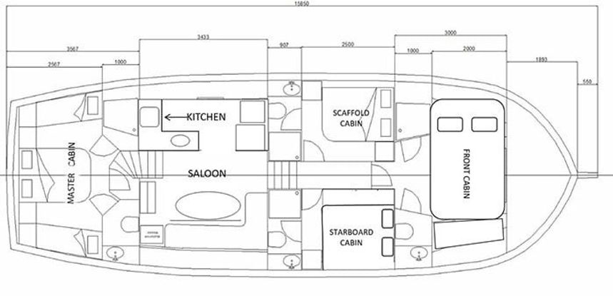 Gulet 52 | Ketch Me If You Can