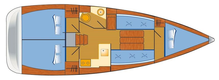 Jeanneau Sun Odyssey 349 | Sam