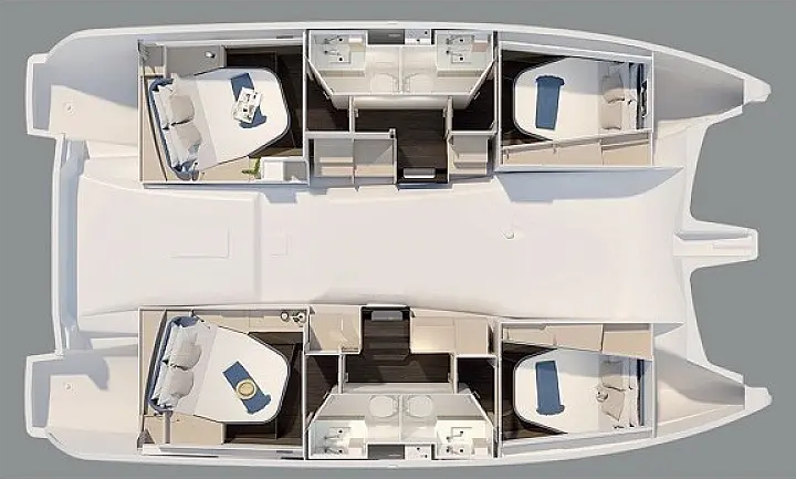Fountaine Pajot New 41 | Agios Ephraim