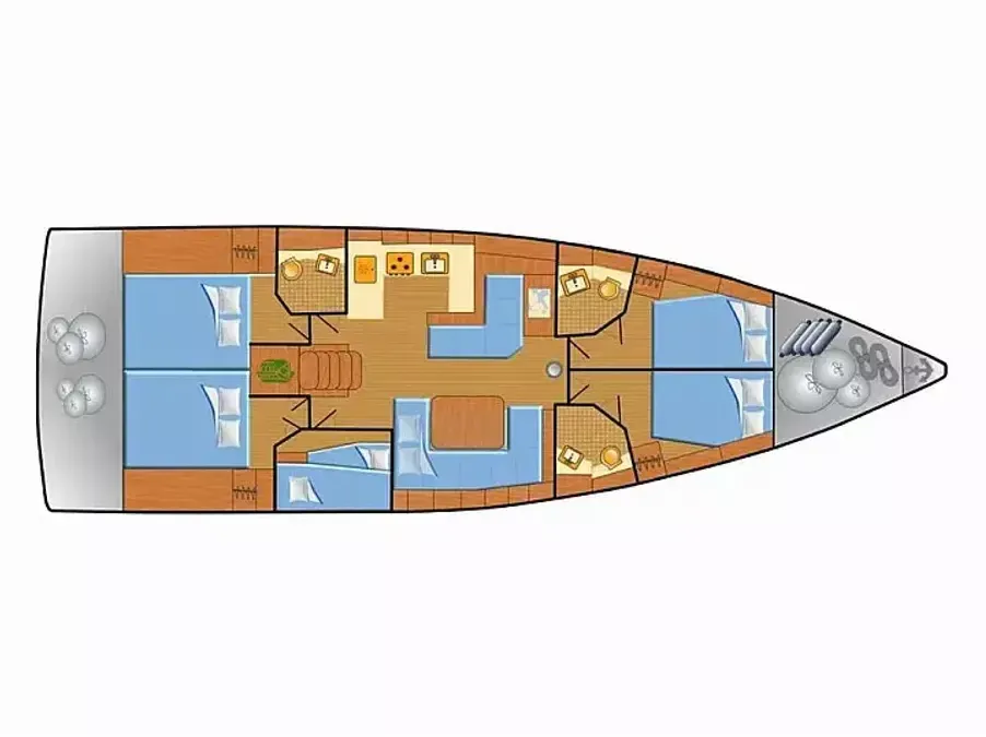Beneteau Oceanis 51.1 | Monica