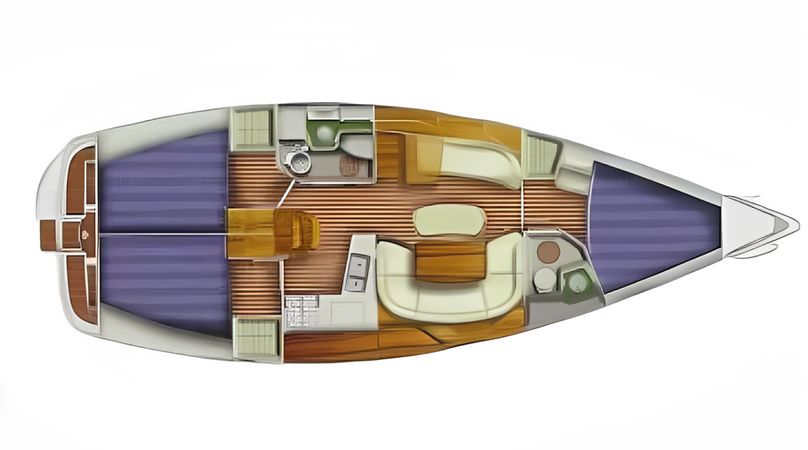 Jeanneau Sun Odyssey 40.3 | Azure