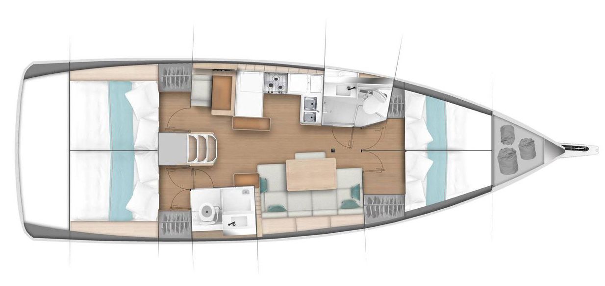 Jeanneau Sun Odyssey 440 | Funky One