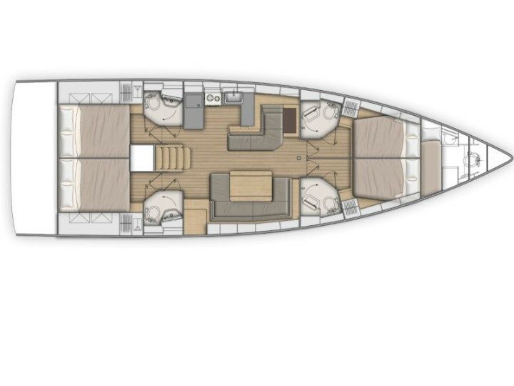 Beneteau Oceanis 51.1 | Grey Goose