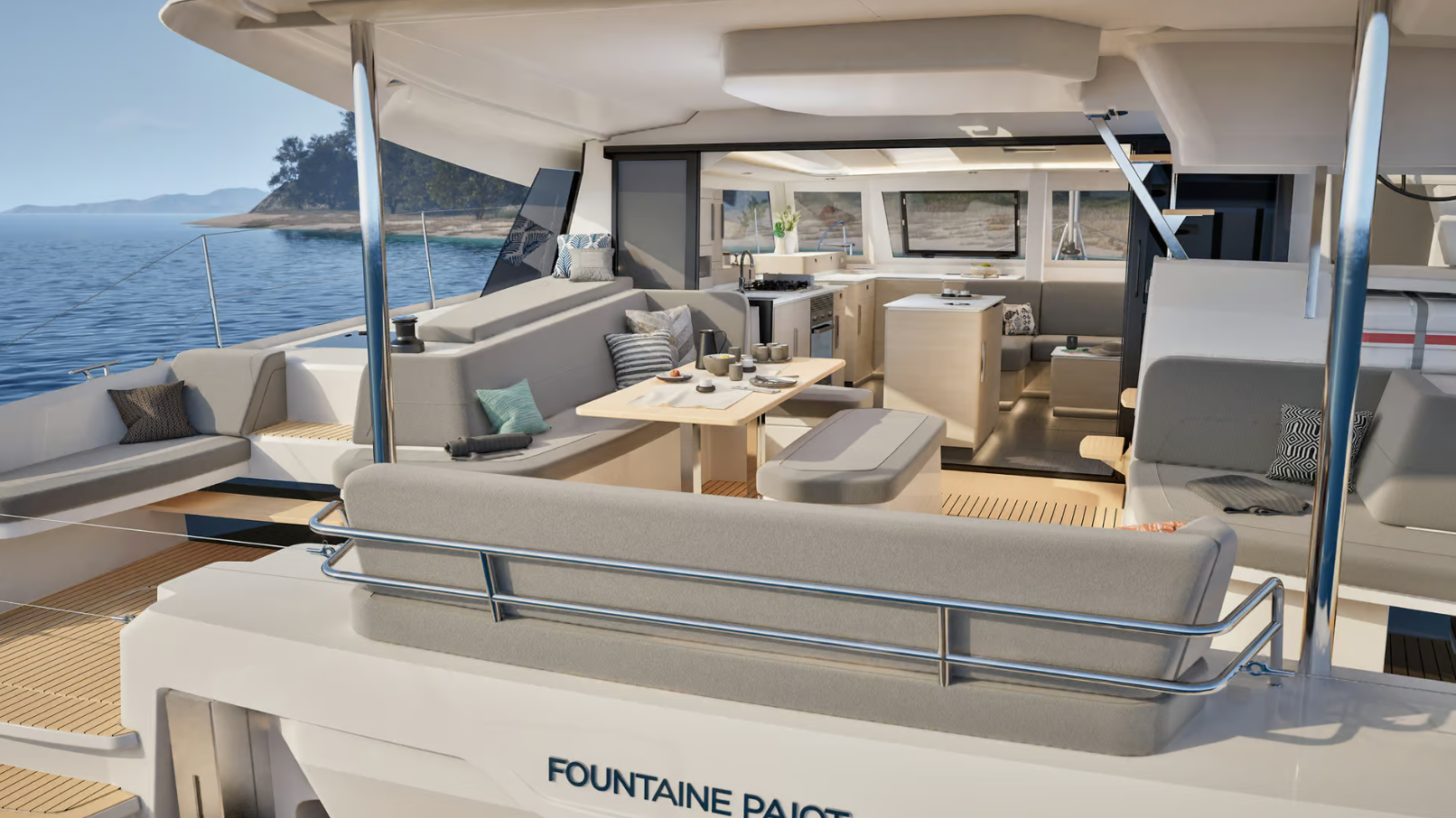 Fountaine Pajot Quatuor 44 | Newton's  Cradle