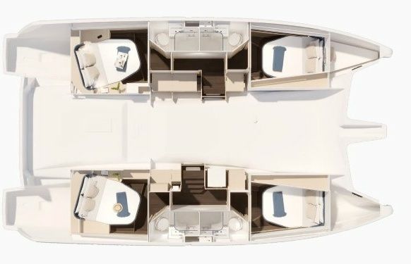 Fountaine Pajot Quatuor 44 | Newton's  Cradle
