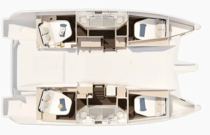 Fountaine Pajot Quatuor 44 | Newton's Cradle