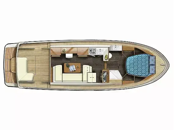 Linssen GS 34.9 Sedan | Salida