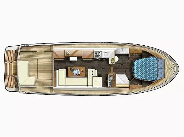 Linssen GS 34.9 Sedan | Salida