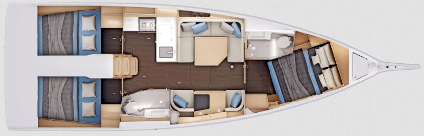 Jeanneau Sun Odyssey 415 | Sinki Ca