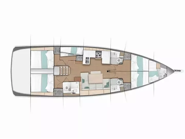 Jeanneau Sun Odyssey 490 | Cloe 1