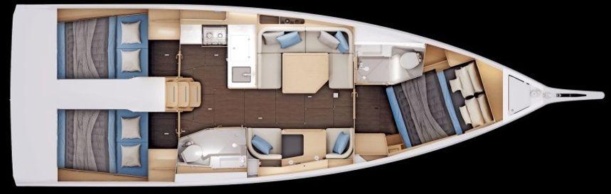 Jeanneau Sun Odyssey 415 | Nuria