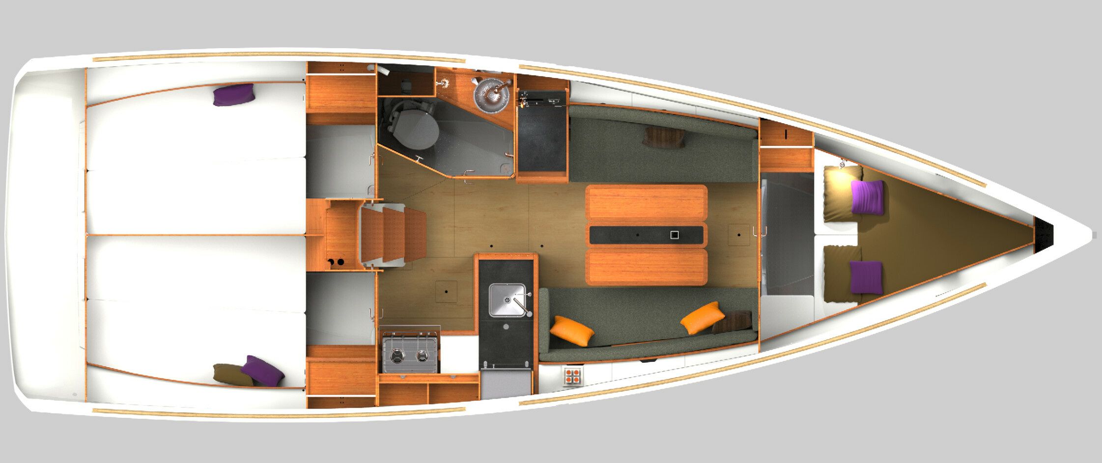 Jeanneau Sun Odyssey 349 | Fatu Hiva 3