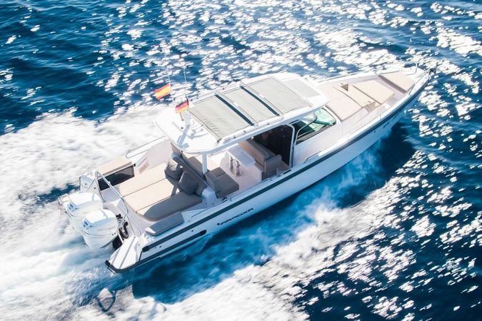 Axopar 37 Sun Top | The Blue Legacy