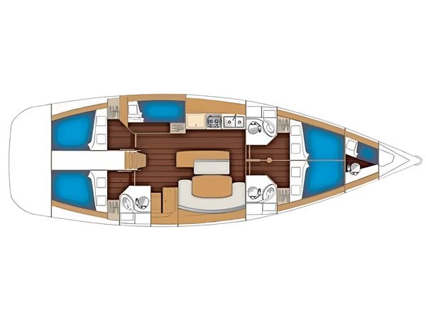 Beneteau Cyclades 50.5 | Sombrero