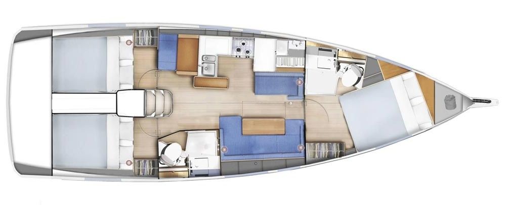 Jeanneau Sun Odyssey 410 | Turing Machine