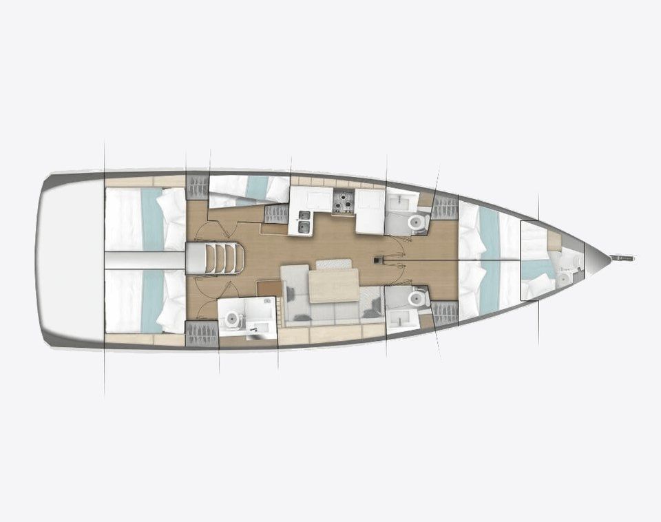 Jeanneau Sun Odyssey 490 | Infinitea